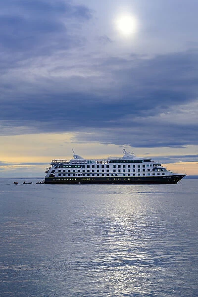 South America, Chile, Patagonia, Tierra del Fuego, the Stella Australis cruise ship