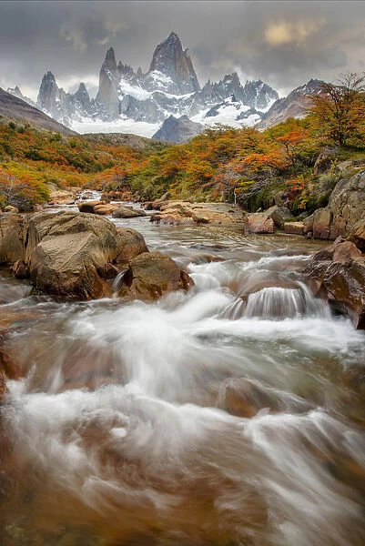 South America, Patagonia, Argentina, Los Glaciares, National Park, Mount Fitz Roy