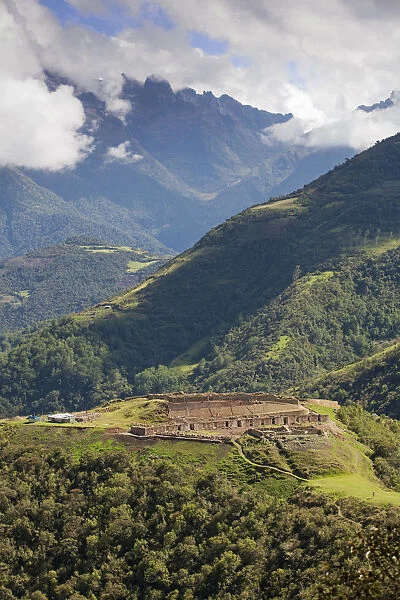 South America, Peru, Cusco, Huancacalle. The Inca ceremonial and sacred site of Vitcos