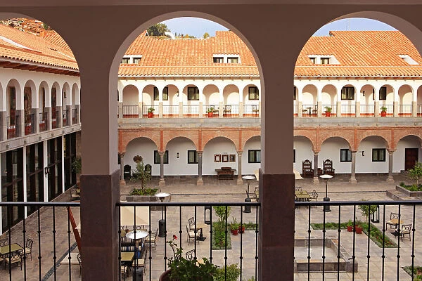 South America, Peru, Cusco, the Marriott hotel, which is housed in a former Spanish