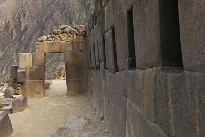Framed Print : South America, Peru, Cusco, Sacred Valley, Ollantaytambo