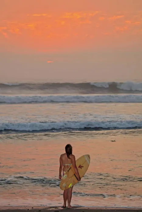 Framed Print : South America, Peru, La Libertad, Trujillo, Huanchaco, a surfer on the beach in front Framed Print : South America, Peru, La Libertad, Trujillo, Huanchaco, a surfer on the beach in front