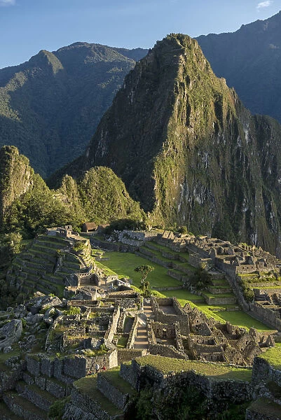 South America, Peru, Urubamba Province, Machu Picchu, UNESCO World Heritage site