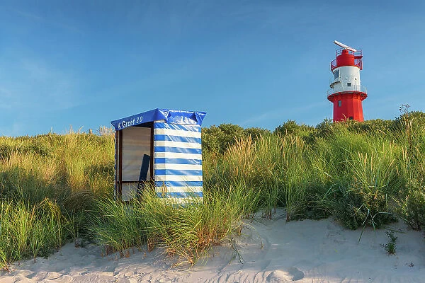 South beach on Borkum Island, Borkum Island, North Sea, East Frisian Islands, East Frisia, Niedersachsen, Germany, Europe