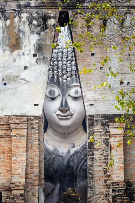 Framed Print : South East Asia, Thailand, Central Thailain, Phitsanulok, Sukhothai, Wat Si Chum Framed Print : South East Asia, Thailand, Central Thailain, Phitsanulok, Sukhothai, Wat Si Chum