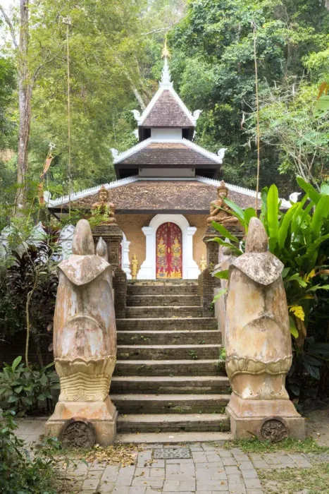 Framed Print : South East Asia, Thailand, Lanna, Chiang Mai, Doi Suthep, Wat Pha Lat - a Burmese Framed Print : South East Asia, Thailand, Lanna, Chiang Mai, Doi Suthep, Wat Pha Lat - a Burmese