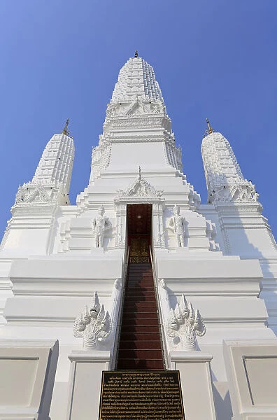 South East Asia, Thailand, Phetchaburi Province, Phetchaburi, Wat Mahathat Worawihan