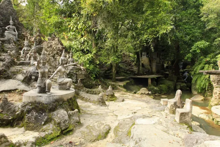 Framed Print : South East Asia, Thailand, Surat Thani Province, Ko Samui, Secret Buddha Garden, also Framed Print : South East Asia, Thailand, Surat Thani Province, Ko Samui, Secret Buddha Garden, also