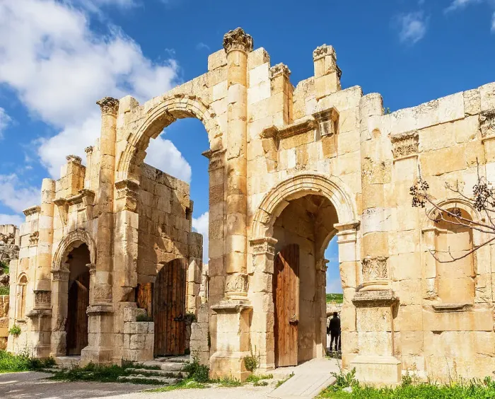 Framed Print : South Gate, Jerash, Jordan, Middle East, Asia Framed Print : South Gate, Jerash, Jordan, Middle East, Asia
