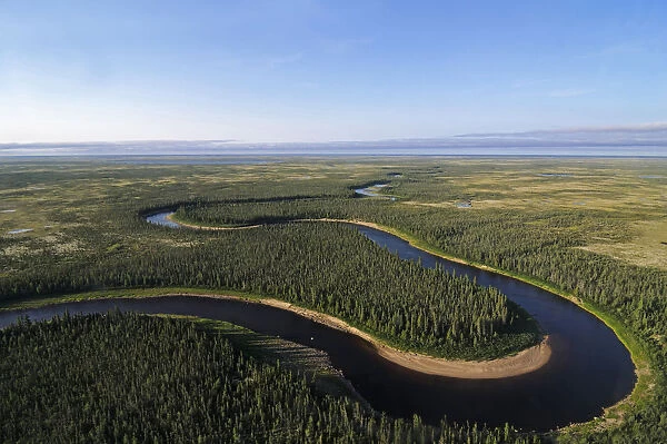 South Knife River, Churchill, Hudson Bay, Manitoba, Canada