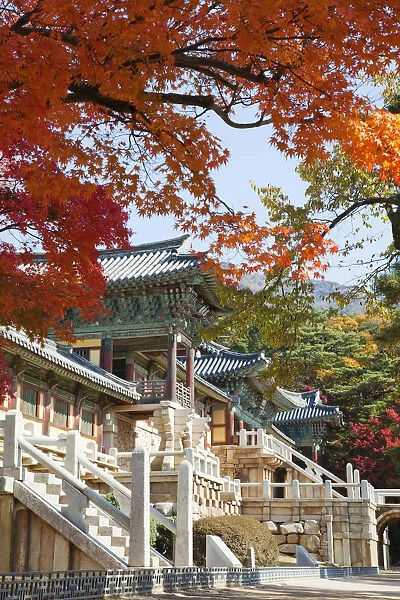 South Korea, Gyeongju, Bulguksa Temple