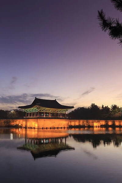 South Korea, Gyeongsanbuk-do, Gyeongju (Unesco Site), Anapji Pond