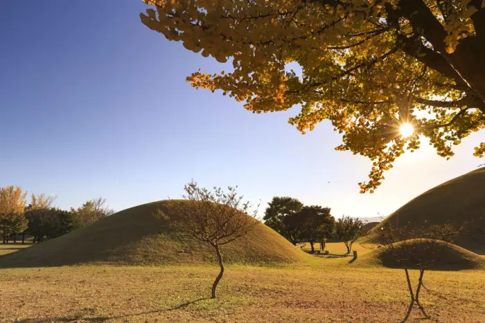 Framed Print : South Korea, Gyeongsanbuk-do, Gyeongju (Unesco Site), Royal Tombs in Tumuli Park Framed Print : South Korea, Gyeongsanbuk-do, Gyeongju (Unesco Site), Royal Tombs in Tumuli Park
