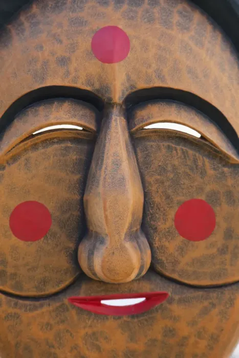 Framed Print : South Korea, Seoul, Traditional Wooden Mask Framed Print : South Korea, Seoul, Traditional Wooden Mask