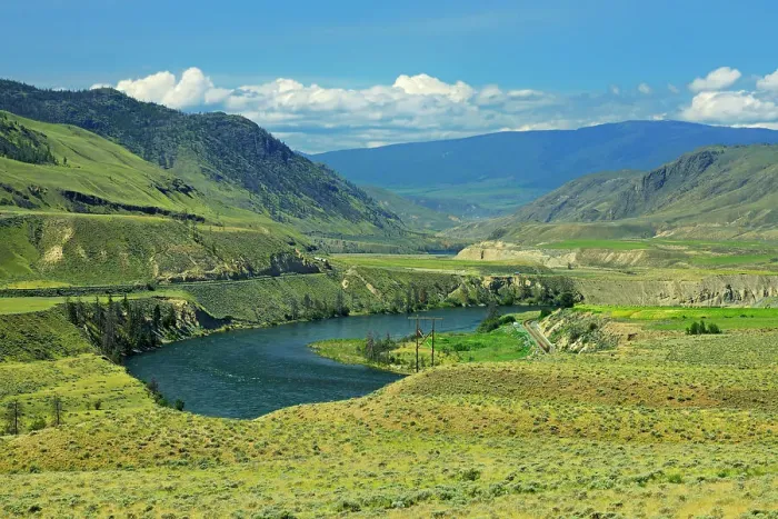 Framed Print : South Thompson River near Kamloops, British Columbia, Canada Framed Print : South Thompson River near Kamloops, British Columbia, Canada