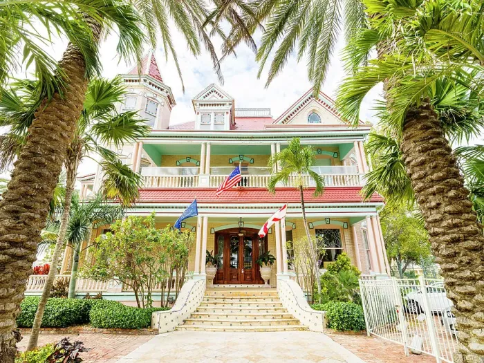 Framed Print : Southernmost House Hotel, Key West, Florida, USA