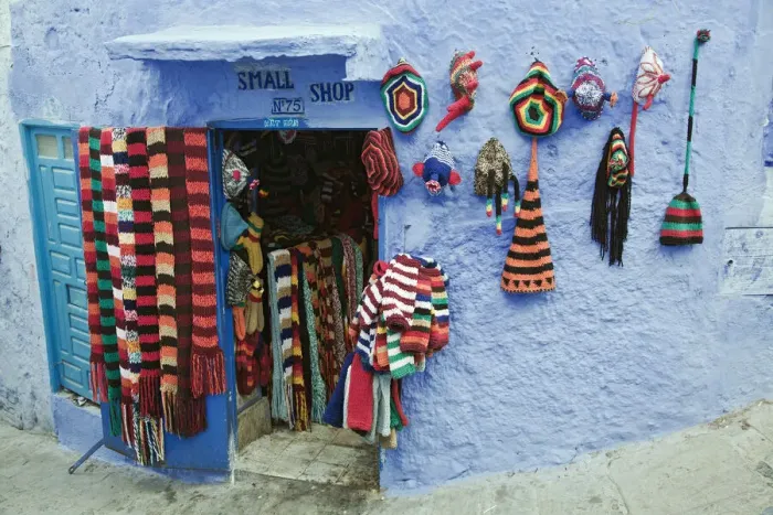 Framed Print : Souvenir shop, Chefchaouen Medina, Morocco Framed Print : Souvenir shop, Chefchaouen Medina, Morocco