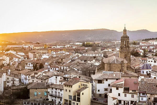 Spagna - Teruel - Turismo del Tartufo. Vista panoramica di Rubielos de Mora