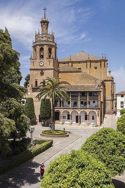 Spain, Anadalusia, Malaga, Ronda, St Mary the Major church