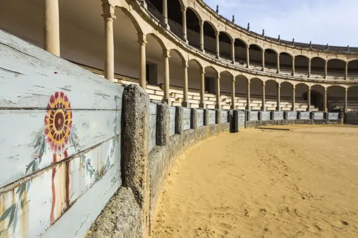 Framed Print : Spain, Anadalusia, Malaga, Ronda, The bullring Framed Print : Spain, Anadalusia, Malaga, Ronda, The bullring