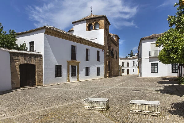 Spain, Anadalusia, Malaga, Ronda, Plaza Mondragon