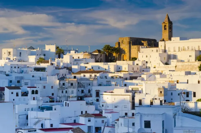 Framed Print : Spain, Andalucia, Cadiz Province, Vejer de la Frontera Framed Print : Spain, Andalucia, Cadiz Province, Vejer de la Frontera