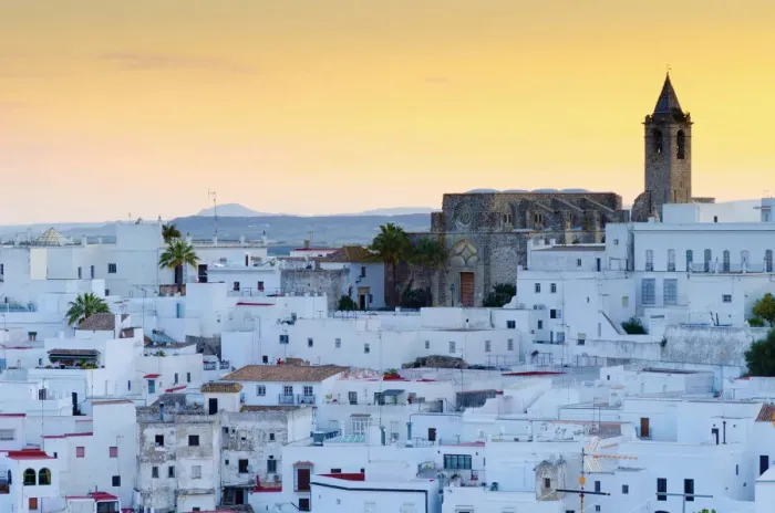 Framed Print : Spain, Andalucia, Cadiz Province, Vejer de la Frontera Framed Print : Spain, Andalucia, Cadiz Province, Vejer de la Frontera