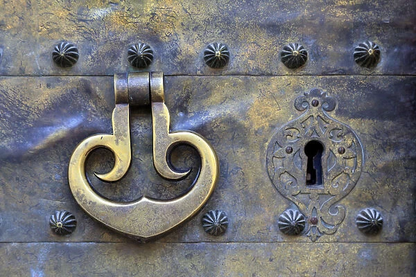 Spain, Andalucia, Cordoba, Mezquita Catedral (Mosque - Cathedral) (UNESCO Site), door