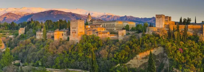 Framed Print : Spain, Andalucia, Granada Province, Granada, Alhambra Palace and Sierra Nevada mountains Framed Print : Spain, Andalucia, Granada Province, Granada, Alhambra Palace and Sierra Nevada mountains