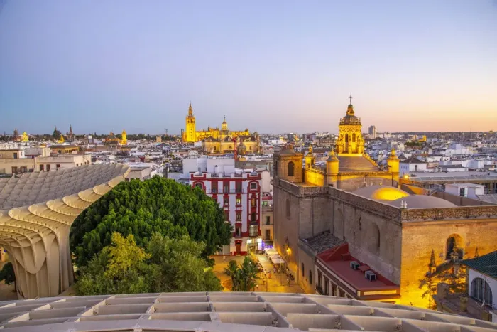 Framed Print : Spain, Andalusia, Sevilla, The Metropol Parasol in Plaza de la Encarnacion, better Framed Print : Spain, Andalusia, Sevilla, The Metropol Parasol in Plaza de la Encarnacion, better