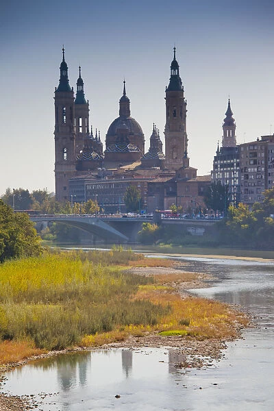 Spain, Aragon Region, Zaragoza Province, Zaragoza, Basilica de Nuestra Senora del Pilar