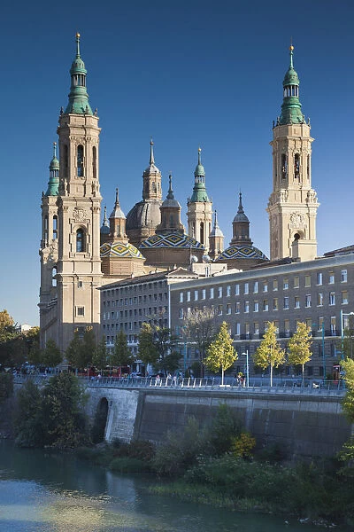 Spain, Aragon Region, Zaragoza Province, Zaragoza, Basilica de Nuestra Senora de Pilar