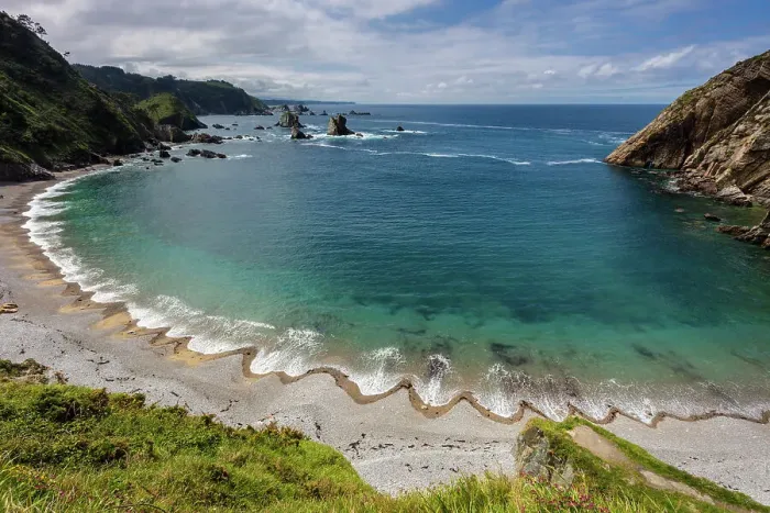 Framed Print : Spain, Asturias, Playa del Silencio, beach near Castaneras village Framed Print : Spain, Asturias, Playa del Silencio, beach near Castaneras village