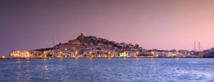 Framed Print : Spain, Balearic Islands, Ibiza, view of Ibiza old town (UNESCO site), and Dalt Vila Framed Print : Spain, Balearic Islands, Ibiza, view of Ibiza old town (UNESCO site), and Dalt Vila