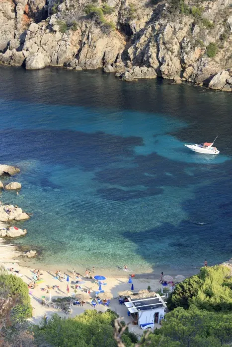 Framed Print : Spain, Balearic Islands, Ibiza, Portinatx Beach Framed Print : Spain, Balearic Islands, Ibiza, Portinatx Beach