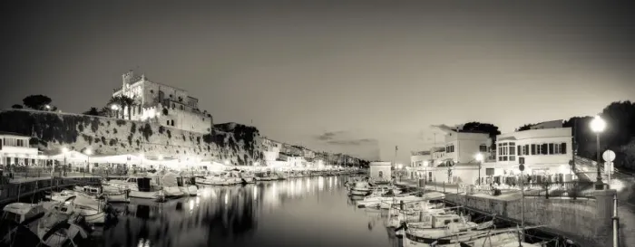 Framed Print : Spain, Balearic Islands, Menorca, Ciutadella, Historic Old Harbour and Old City centre Framed Print : Spain, Balearic Islands, Menorca, Ciutadella, Historic Old Harbour and Old City centre