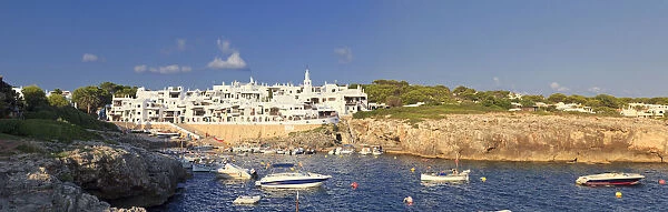 Spain, Balearic Islands, Menorca, Fishing Village of Binibequer Vell