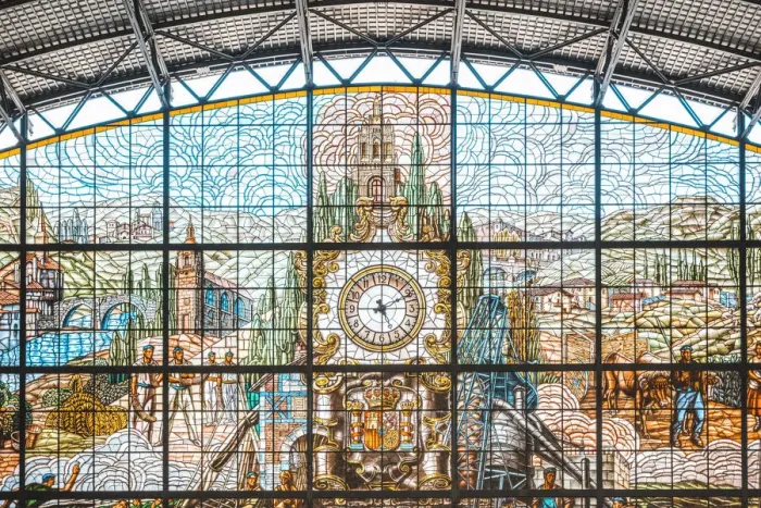 Framed Print : Spain, Basque Country, Bilbao. The interior of Abando train station Framed Print : Spain, Basque Country, Bilbao. The interior of Abando train station