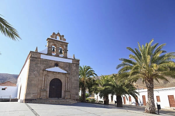 Spain, Canary Islands, Fuerteventura, the Oasis town of Vega del Rio de Palmas