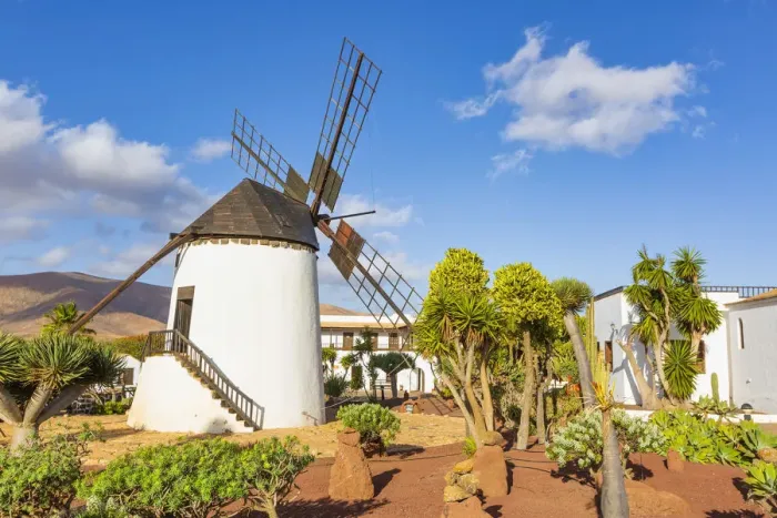 Framed Print : Spain, Canary Islands, Fuerteventura, Antigua, Molino de Antigua, traditional windmill Framed Print : Spain, Canary Islands, Fuerteventura, Antigua, Molino de Antigua, traditional windmill