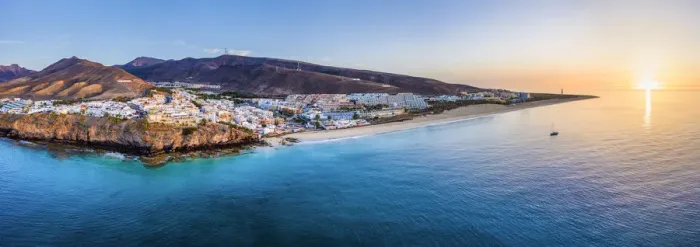 Framed Print : Spain, Canary Islands, Fuerteventura, Jandia Peninsula, Morro Jable