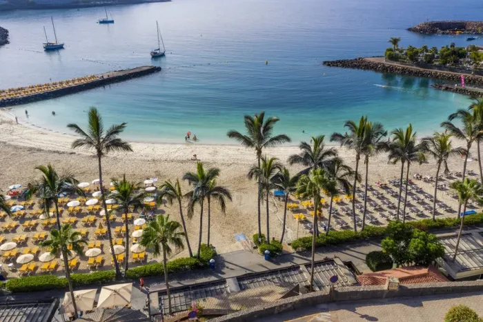 Framed Print : Spain, Canary Islands, Gran Canaria, Puerto Rico, Anfi del Mar Beach Framed Print : Spain, Canary Islands, Gran Canaria, Puerto Rico, Anfi del Mar Beach