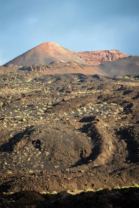 Framed Print : Spain, Canary Islands, La Palma, Fuencaliente, Teneguia volcano