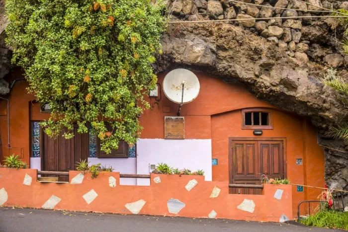 Framed Print : Spain, Canary Islands, La Palma Island, Puerto Espindola, cave house Framed Print : Spain, Canary Islands, La Palma Island, Puerto Espindola, cave house