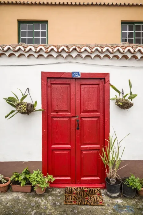 Framed Print : Spain, Canary Islands, La Palma Island, San Andres, village buildings Framed Print : Spain, Canary Islands, La Palma Island, San Andres, village buildings