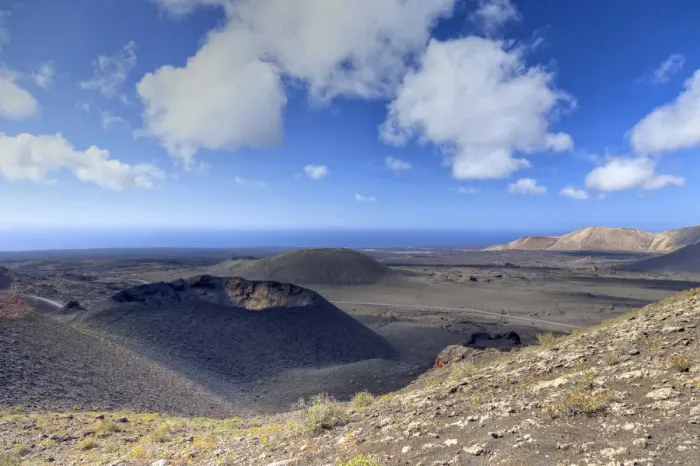 Framed Print : Spain, Canary Islands, Lanzarote, Timanfaya National Park, Volcanic Craters Framed Print : Spain, Canary Islands, Lanzarote, Timanfaya National Park, Volcanic Craters