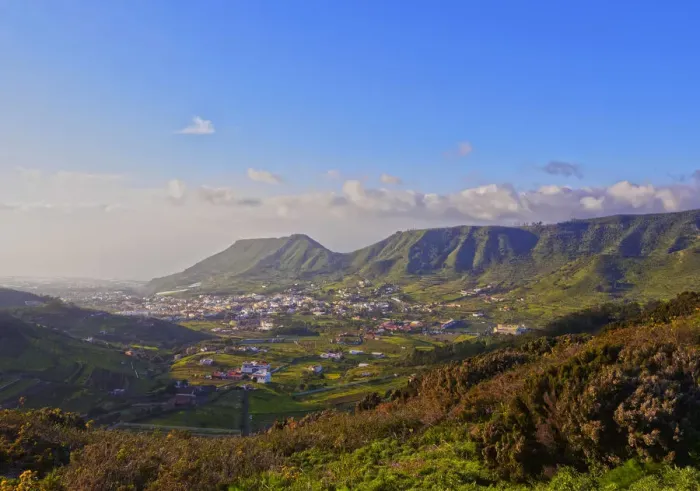 Framed Print : Spain, Canary Islands, Tenerife, San Cristobal de La Laguna, View from the Mesa Mota Framed Print : Spain, Canary Islands, Tenerife, San Cristobal de La Laguna, View from the Mesa Mota