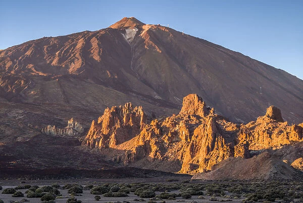 Spain, Canary Islands, Tenerife Island, El Teide Mountain, Los Roques, rock formation