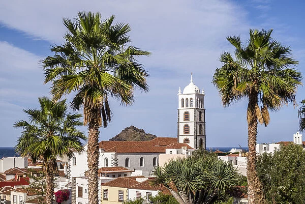Spain, Canary Islands, Tenerife Island, Garachico, Iglesia de Santa Ana church