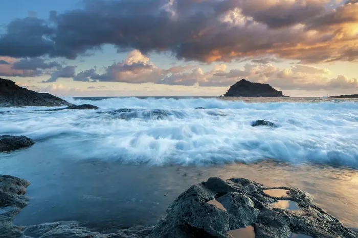 Framed Print : Spain, Canary Islands, Tenerife, Playa de Garachico Framed Print : Spain, Canary Islands, Tenerife, Playa de Garachico